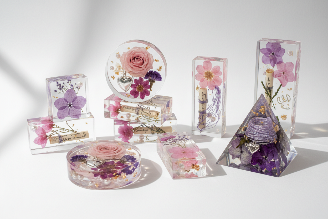 Resin Keepsakes – Custom Handcrafted Personalized Keepsakes | JewLo's ...