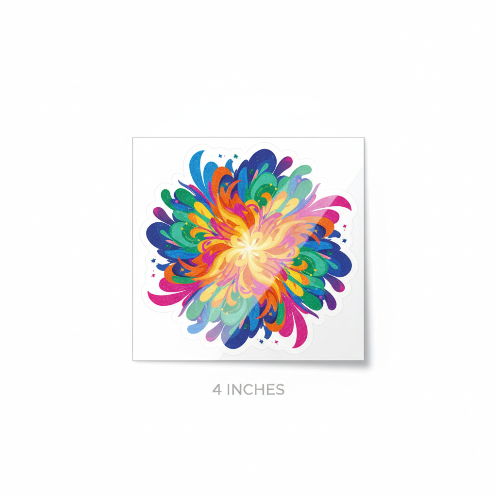 4 inch custom sticker