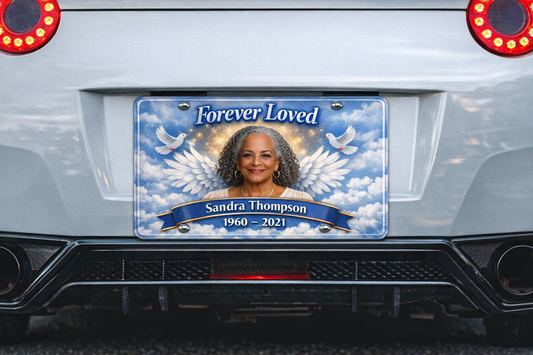 Memorial License Plate