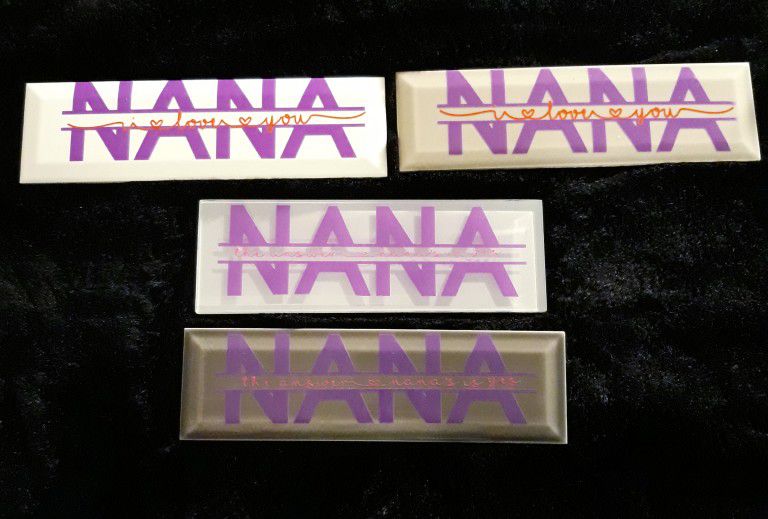 Personalized name plaques