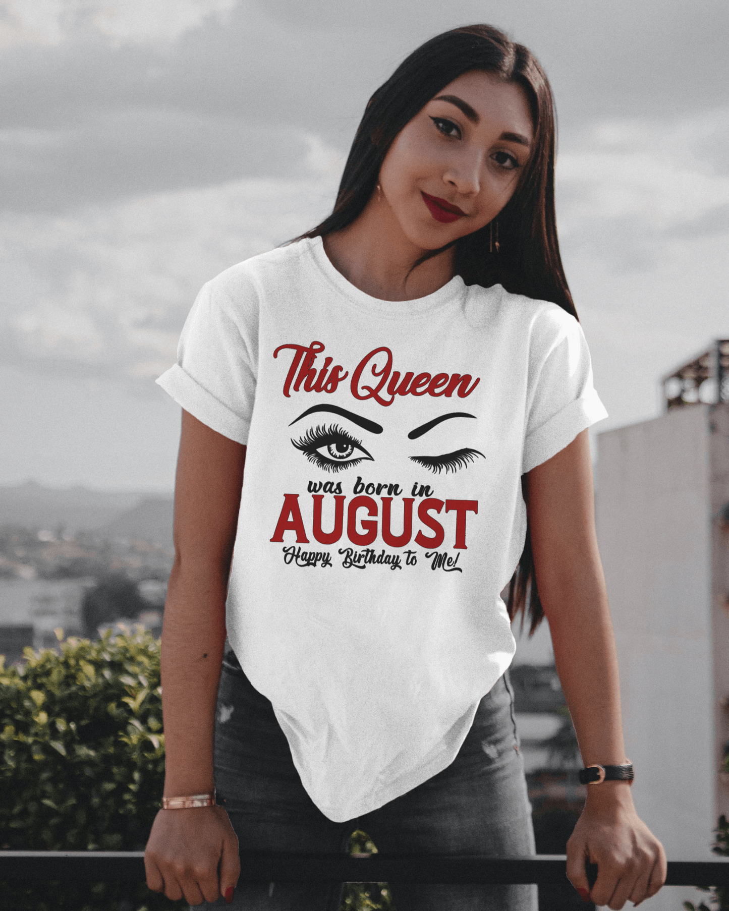 Customized Tee - August Queen